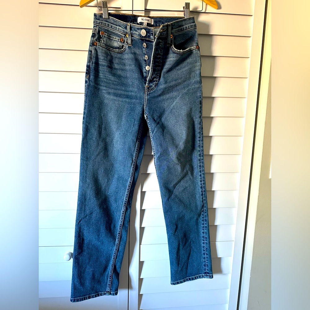 RE/DONE 70S STOVE PIPE JEANS